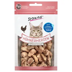 Dokas Hühnerherzen Gefriergetrocknet - Sparpaket: 2 x 15 g