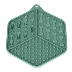 kooa Schleckmatte Bathtime - L 18,5 x B 15,5 x H 1 cm