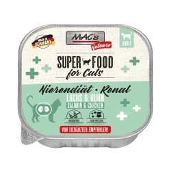 MAC's Vetcare Katze Nierendiät / Renal - Sparpaket: Lachs & Huhn (32 x 100 g)