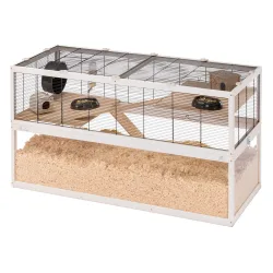 Ferplast Hamsterkäfig Domster 120 - L 120 x B 50 x H 66,5 cm