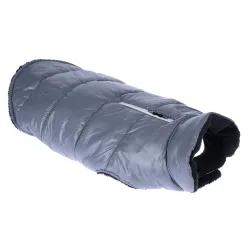 zooplus Basics Hundemantel mit reflektierendem Reissverschluss - ca. 35 cm Rückenlänge