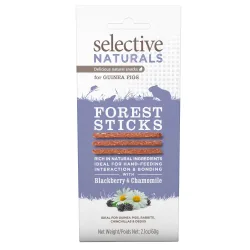 Selective Naturals Forest Sticks für Meerschweinchen - 60 g
