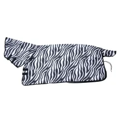 Nomad Tales Fliegendecke Zebra mit festem Halsteil - 155 cm Rückenlänge
