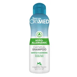 TropiClean OxyMed Hypoallergenes Shampoo für Haustiere - Sparpaket: 2 x 355 ml