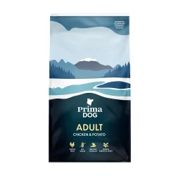 PrimaDog Adult All Breeds Huhn & Kartoffel - Sparpaket: 2 x 10 kg