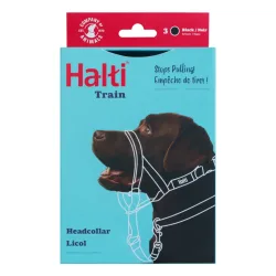 Halti Hunde-Kopfhalfter schwarz - Grösse 3: Dobermann, Labrador, Setter