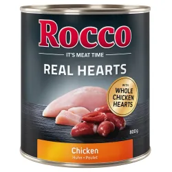 Rocco Real Hearts 6 x 800 g - Huhn