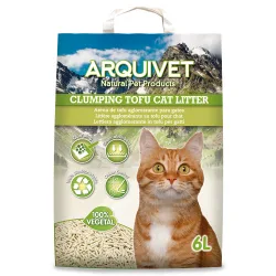 Arquivet Klumpende Katzenstreu mit Tofu - 6 L
