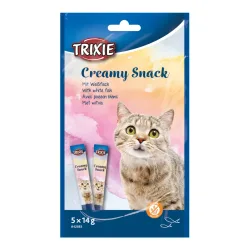 Trixie Creamy Snack mit Weissfisch - Sparpaket: 30 x 14 g