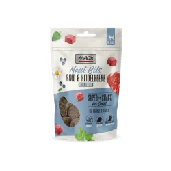 MAC´s Dog Meat Bits - Rind & Heidelbeere (6 x 90 g)