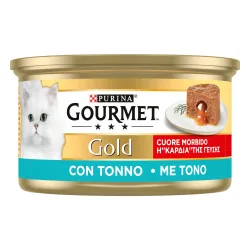 Zum Sonderpreis! 2 x Gourmet Gold  - Schmelzender Kern: Thunfisch (2 x 24 x 85 g)
