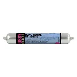 Pussy Deluxe Gelee oder Mousse 33 x 100 g - Mousse Huhn mit Thunfisch