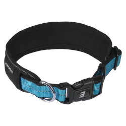 Icepeak Pet Highway Weiches Halsband, aqua - Grösse L: 40 - 60 cm Halsumfang, 55 mm breit