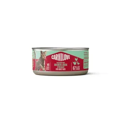Sparpaket Carnilove Cat Paté 24 x 100 g - Huhn, Ente & Fasan