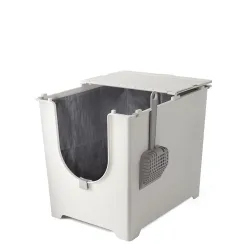 Modkat Katzentoilette Flip - weiss