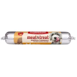 Fleischeslust meat & treat Trainingswurst - Huhn mit körnigem Frischkäse 80 g