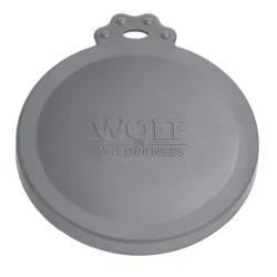 Wolf of Wilderness Silikondeckel für Futterdosen - 5 Stück, Ø 7,5 cm (400 g) + Ø 10 cm (800 g)