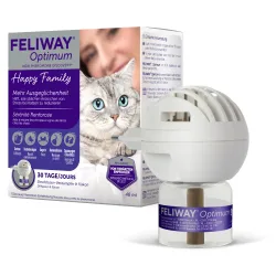 Feliway Optimum Start-Set zur Vorbeugung von Stressverhalten 48ml