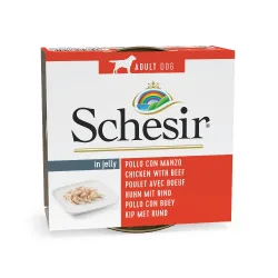Schesir 6 x 150 g - Huhn mit Rind
