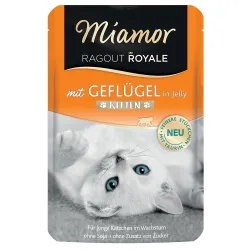Sparpaket Miamor Ragout Royale Jelly Kitten 22 x 100 g - Rind