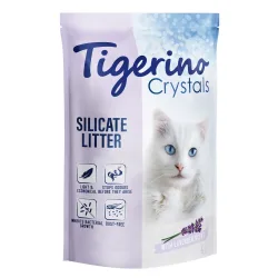 Tigerino Crystals Katzenstreu ? Lavendelduft - Sparpaket: 6 x 5 l
