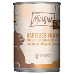 Sparpaket MjAMjAM purer Fleischgenuss 24 x 400 g - saftiges Hühnchen pur