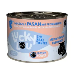 Sparpaket Lucky Lou Adult 24 x 200 g - Geflügel & Fasan