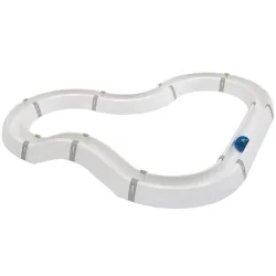 Ferplast Spielschiene Flashlight weiss / grau - weiss / grau