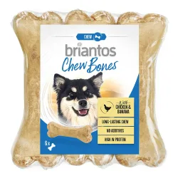 Briantos Chew Bones Huhn & Banane - 12 x 12 cm (660 g)