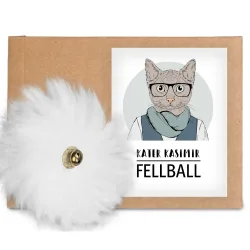 Kater Kasimir Fellball - 1 Stück