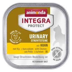 animonda Integra Protect Adult Urinary Struvitstein Schale 6 x 100 g - mit Kalb
