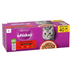 whiskas - Klassische Auswahl in Sauce 40x85, Promotion, 3400G