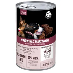 Pet Republic Adult Chunks in Sosse - Rind & Gemüse (6 x 1250 g)