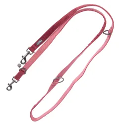 Nomad Tales Blush Hundeleine, rosé - 120 cm lang, 15 mm breit