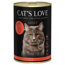 Sparpaket Cat's Love 12 x 400 g - Fisch & Huhn