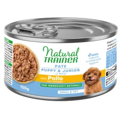 Natural Trainer Pate Small & Toy Puppy & Junior mit Huhn - 6 x 150 g