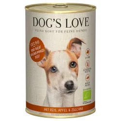 Sparpaket Dog´s Love Bio 24 x 400 g - Bio-Huhn