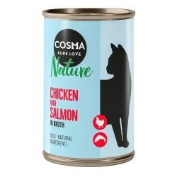 Cosma Nature 6 x 140 g - Huhn & Lachs