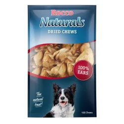 Rocco Rinderohren natur - 10 Stück
