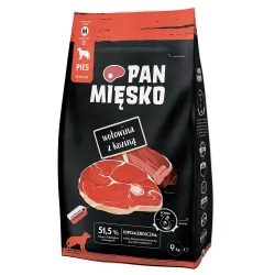 Pan Mi?sko Medium Rind mit Ziegenfleisch - Sparpaket: 2 x 9 kg
