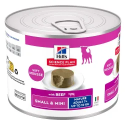 Hill's Science Plan Mature Small & Mini Mousse - Rind (24 x 200 g)