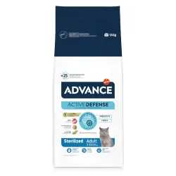Advance Cat Sterilized Truthahn - Sparpaket: 2 x 15 kg