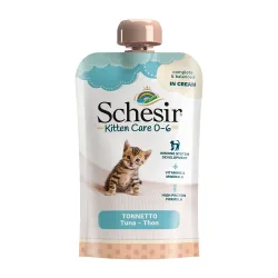 Sparpaket Schesir Kitten in Cream 20 x 150 g - Huhn