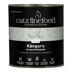 catz finefood Pure 6 x 800 g/750 g - Känguru (6 x 800 g)