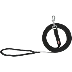 Trixie Schleppleine Baumwolle, schwarz - Grösse: M-L: 5 m lang / 20 mm breit