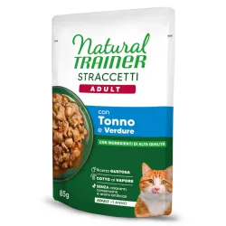 Natural Trainer Straccetti Adult Streifen in Sosse 22 x 85 g - Thunfisch