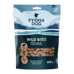 PrimaDog Wild Bites Soft Snack - Wachtel & Weissdorn (150 g)
