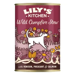Sparpaket Lily's Kitchen Getreidefreie Menüs für Hunde 400 g - Sparpaket: 24 x 400 g Wild, Fasan & Lachs