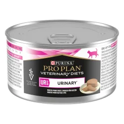 PURINA PRO PLAN Veterinary Diets Feline UR ST/OX - Urinary Mousse - Sparpaket: 48 x 195 g