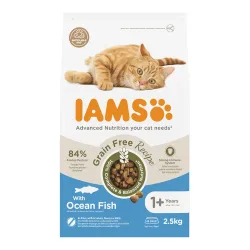 IAMS Advanced Nutrition Grain Free mit Seefisch - 2,5 kg